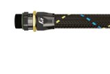 GReddy AN12 STRAIGHT ORB MALE BLACK/GOLD ANODIZED thumbnail 1