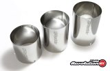 GReddy Universal 3in Revolution RS Muffler SS Tip - 115mm Dia / 185mm Length thumbnail 3