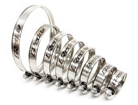 GReddy 78-95mm / No. 56 Dual Bead Boost Clamp - Stainless Steel thumbnail 1