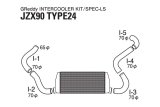 GReddy 92-96 Mark II JZX90 (T-24F) Trust Intercooler Kit thumbnail 2