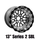 Belak 13x10 / 5in BS / 5x114.3 BP / High Pad / Series 2 Wheel - Single Beadlock thumbnail 1