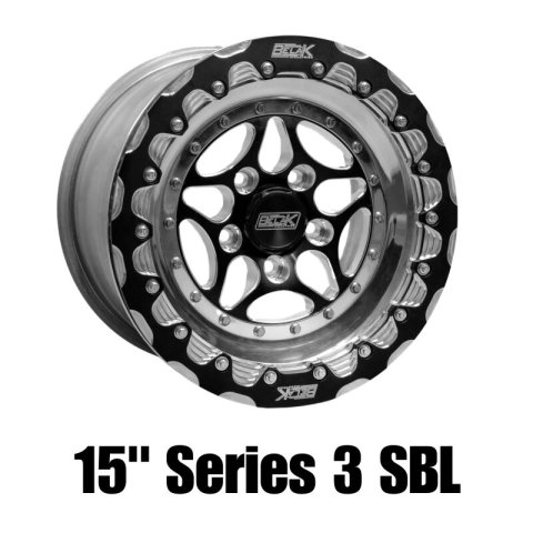 Belak 15x9 / 6in BS / 5x4.75 BP / High Pad / Series 3 Wheel - Single Beadlock thumbnail 1
