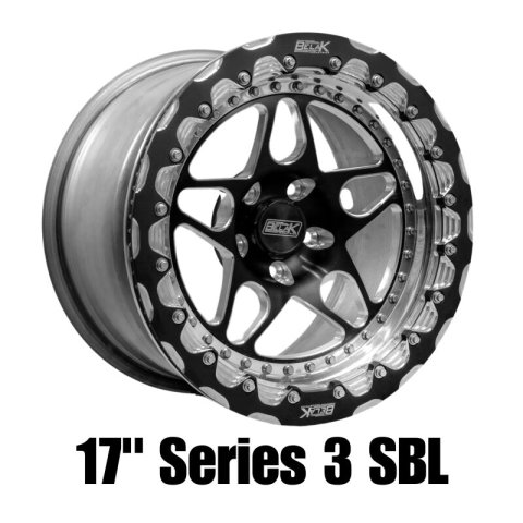 Belak 17x10.5 / 6.5in BS / 5x4.75 BP / HIGH Pad / Series 3 Wheel - Single Beadlock thumbnail 1