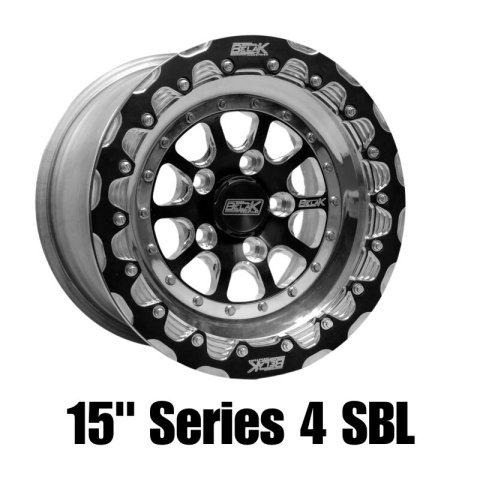 Belak 15x7 / Honda AWD Rear / 5x114.3 BP / Series 4 Wheel - Single Beadlock thumbnail 1