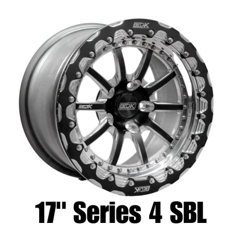 Belak 17x10.5 / 6.5in BS / 5x4.75 BP / HIGH Pad / Series 4 Wheel - Single Beadlock thumbnail 1