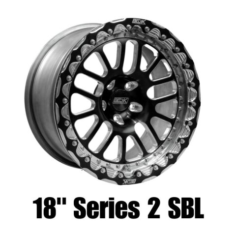 Belak 18x10 / 5.75in BS / 5x112 BP / High Pad / Series 2 Wheel - Single Beadlock thumbnail 1