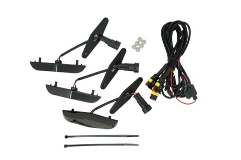 Cali Raised 14-24 Toyota 4Runner Grille Raptor LED Light Kit - Smoked / With Add A Fuse thumbnail 1