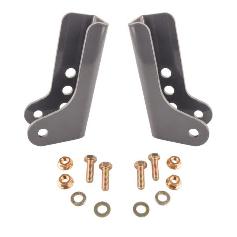 Synergy 2018+ Jeep Wrangler JL/JLU Rear Lower Shock Relocation Brackets thumbnail 1