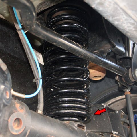Synergy 07-18 Jeep Wrangler JK/JKU Rear Lift Springs 2 DR 4.0in 4 DR 3.0 Inch thumbnail 2