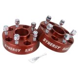 Synergy Jeep Hub Centric Wheel Spacers 5x5-1.75in Width 1/2-20 UNF Stud Size thumbnail 1