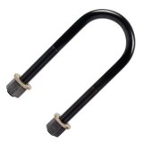 Synergy Ram Single HD E-Coated 9/16in 18 UNF U-Bolt For 3.50in Axle Tube thumbnail 1