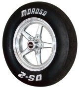 Moroso DS-2 Drag Race Front Tire 23in x 5in x 15in thumbnail 1