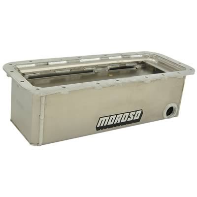 Moroso Hemi (Incl. Keith Black/JP-1 Dragster) Wet Sump 7in Aluminum Oil Pan