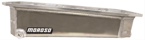 Moroso AJPE TFX 96/TFX 2000/TFX 2002 Funny Car Dry Sump 4-3/8in-6-3/8in Aluminum Oil Pan
