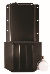 Moroso GM LS Swap/Early F-Body (w/Rear Sump/Spin-On Filter Adapter) Wet Sump 6in Steel Oil Pan - Blk thumbnail 4