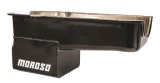 Moroso Pre-80 Chevrolet Small Block (w/Driver Side Dipstick) Wet Sump 7qt 9.5in Steel Oil Pan - Blk thumbnail 2