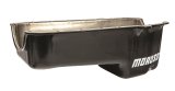 Moroso Pre-80 Chevrolet Small Block (w/Driver Side Dipstick) Wet Sump 5qt 7.5in Steel Oil Pan - Blk thumbnail 1