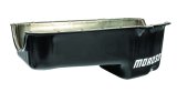 Moroso Pre-80 Chevrolet Small Block (w/Driver Side Dipstick) Wet Sump 5qt 7.5in Steel Oil Pan - Blk thumbnail 6