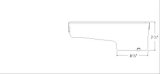 Moroso 80-85 Chevrolet Small Block (w/Pssngr Side Dipstick) Wet Sump 5qt 7.5in Steel Oil Pan - Black thumbnail 5