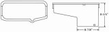 Moroso Pre-80 Chevrolet Small Block (w/Driver Side Dipstick) Wet Sump 6qt 8.25in Steel Oil Pan - Blk thumbnail 5