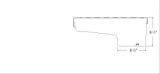 Moroso 1986+ Chevrolet SBC (w/Passenger Side Dipstick) Wet Sump 6qt 8.25in Steel Oil Pan - Black thumbnail 5