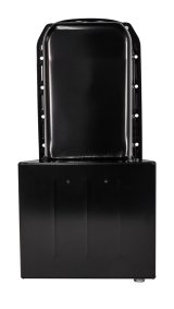 Moroso Pre-80 Chevrolet Small Block (w/Driver Side Dipstick) Wet Sump 7qt 8.25in Steel Oil Pan -Blk thumbnail 4