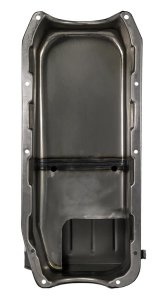 Moroso Pre-85 Chevrolet Small Block (w/Driver Side Dipstick) Wet Sump 7qt 8.25in Steel Oil Pan - Blk thumbnail 4