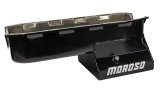 Moroso Pre-85 Chevrolet Small Block (w/Driver Side Dipstick) Wet Sump 7qt 8.25in Steel Oil Pan - Blk thumbnail 7