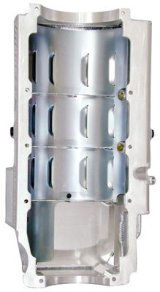 Moroso Chevrolet Big Block Mark IV (w/Double Power Kick Outs) Wet Sump 6-7qt 8in Aluminum Oil Pan thumbnail 3
