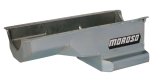 Moroso Chevrolet Big Block Gen 5/6/GM A Body Kicked Out Wet Sump 6qt 8in Steel Oil Pan thumbnail 6