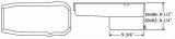 Moroso 65-Up Oldsmobile V-8 (330-455) Deep Wet Sump 7qt 8.5in Steel Oil Pan thumbnail 5