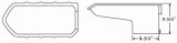 Moroso Pontiac V-8 (301-455) Extra Deep Wet Sump 8qt 9.75in Steel Oil Pan thumbnail 5