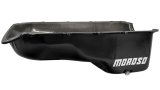 Moroso Pontiac V-8 Stock (301-455) Wet Sump 7-1/8in Steel Oil Pan thumbnail 1