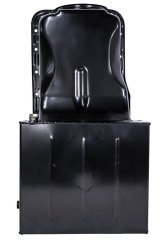 Moroso Ford 351W (w/Front Sump) Kicked Out Road Race Baffled 9qt 8in Steel Oil Pan thumbnail 5