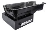 Moroso Ford 351W (w/Front Sump) Kicked Out Road Race Baffled 9qt 8in Steel Oil Pan thumbnail 6