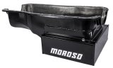 Moroso Ford 351W (w/Front Sump) Kicked Out Road Race Baffled 9qt 8in Steel Oil Pan thumbnail 7