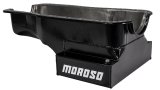 Moroso Ford 289-302 (w/Front Sump) Kicked Out Wet Sump 7qt 8in Steel Oil Pan thumbnail 1