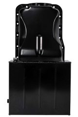 Moroso Ford 289-302 (w/Front Sump) Kicked Out Road Race Baffled 9qt 8in Steel Oil Pan thumbnail 4