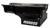 Moroso Ford 351W (w/Front Sump) Kicked Out Wet Sump 7qt 8in Steel Oil Pan thumbnail 1