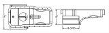 Moroso Ford 351W (w/Front Sump) Kicked Out Wet Sump 7qt 8in Steel Oil Pan thumbnail 3