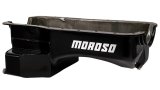 Moroso Ford 289-302 (w/Rear Sump) Kicked Out Road Race Baffled Wet Sump 7qt 7.5in Steel Oil Pan thumbnail 2