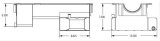 Moroso Ford 351W (w/Rear Sump & Billet End Seals) Road Race Baffled Wet Sump 7qt 7.5in Steel Oil Pan thumbnail 6
