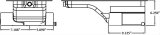 Moroso Ford 4.6/5.4L (w/Rear Sump) Road Race Baffled Wet Sump 8qt 6.5in Steel Oil Pan thumbnail 3