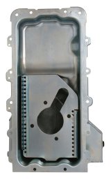 Moroso Ford 4.6/5.4L (w/Rear Sump) Road Race Baffled Wet Sump 8qt 6.5in Steel Oil Pan thumbnail 6
