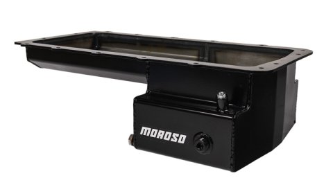 Moroso Ford 5.0 Coyote (w/Front Sump) Road Race Baffled Wet Sump 7qt 6.25in Steel Oil Pan thumbnail 7