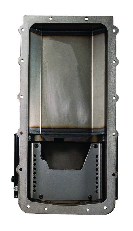 Moroso Ford 5.0 Coyote (w/Front Sump) Road Race Baffled Wet Sump 7qt 6.25in Steel Oil Pan thumbnail 9