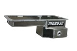 Moroso Ford 5.0 Coyote/Fox Swap (w/Rear Sump) Drag Race Baffled Wet Sump 7.5qt 6-5/8in Alum. Oil Pan thumbnail 1