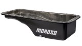 Moroso Ford 352-428 FE Stock (w/Front Sump) Wet Sump 5qt 5in Steel Oil Pan thumbnail 1