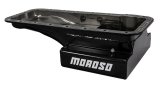 Moroso Ford 352-428 FE (w/Front Sump) Kicked Out Wet Sump 8qt 6in Steel Oil Pan thumbnail 1