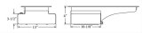 Moroso Ford 352-428 FE (w/Front Sump) Kicked Out Road Race Baffled 8qt 6in Steel Oil Pan thumbnail 3